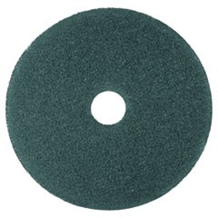 Low-Speed High Productivity Floor Pads 5300, 17" Diameter, Blue, 5/Carton