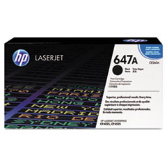 HP COLOR LASERJET CP4525 - 647A SD BLACK TONER