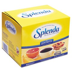 No Calorie Sweetener Packets, 400/Box