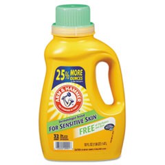 HE Compatible Liquid Detergent, Unscented, 50 oz Bottle, 8/Carton