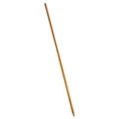 Wood Threaded-Tip Broom/Sweep Handle, 0.94" dia x 60", Natural