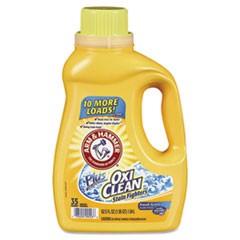 OxiClean Concentrated Liquid Laundry Detergent, Fresh, 61.25 oz Bottle