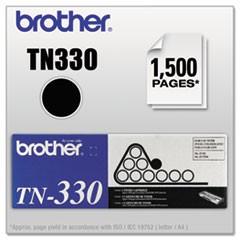 TN330 Toner, 1,500 Page-Yield, Black