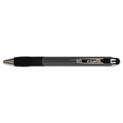 StylusPen Retractable Ballpoint Pen/Stylus, Gray