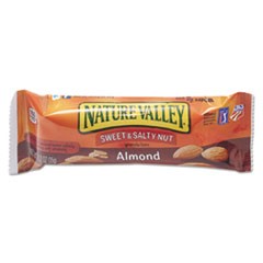 Granola Bars, Sweet and Salty Nut Almond Cereal, 1.2 oz Bar, 16/Box