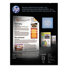 Color Laser Presentation Paper, 95 Brightness, 32lb, 8-1/2 x 11, White, 250/Pack