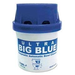 Ultra Big Blue Automatic Toilet Bowl Cleaner, Unscented, 9oz Cartridge, 48/CT