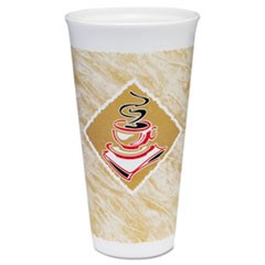 Dart 20 oz Cafe G Design Insulated Foam Cups