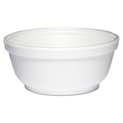 BOWL,8 OZ,FOAM,WH