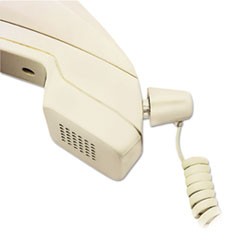 Twisstop Detangler w/Coiled, 25-Foot Phone Cord, Ivory