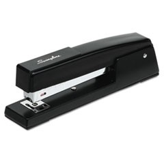 747 Classic Full Strip Stapler, 20-Sheet Capacity, Black