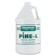 Premier Pine L Cleaner/Deodorizer, Pine Oil, 1gal, Bottle, 4/Carton