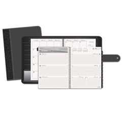 Executive Fashion Weekly/Monthly Planner, 8 1/4 x 10 7/8, White, 2017