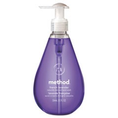 Gel Hand Wash, French Lavender, 12 oz Pump Bottle