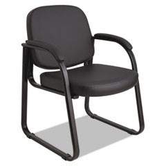 Alera Genaro Series Half-Back Sled Base Guest Chair, 25