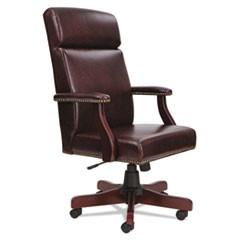 Alera Traditional Series High-Back Chair, Supports 275 lb, 18.7