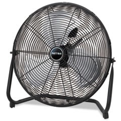 High Velocity Fan, Three-Speed, Black, 24 1/2