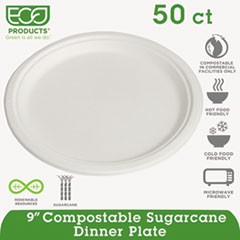 Renewable and Compostable Sugarcane Plates, 9