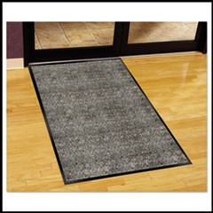 Silver Series Indoor Walk-Off Mat, Polypropylene, 36 x 60, Pepper/Salt