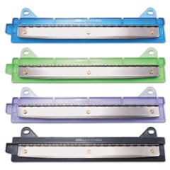 6-Sheet Binder Three-Hole Punch, 1/4