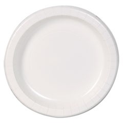 Basic Paper Dinnerware, Plates, White, 8.5