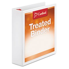 Treated ClearVue Locking Slant-D Ring Binder, 3 Rings, 2