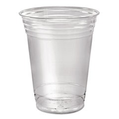 Ultra Clear PET Cups, 16 oz, Squat, 50/Pack