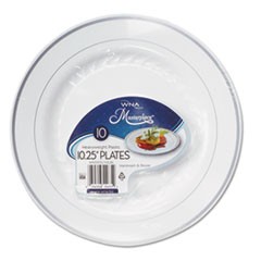 Masterpiece Plastic Dinnerware, 10.25