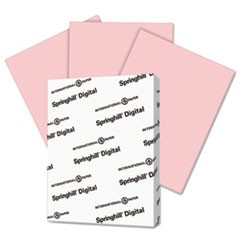 Digital Vellum Bristol Color Cover, 67 lb Bristol Weight, 8.5 x 11, Pink, 250/Pack