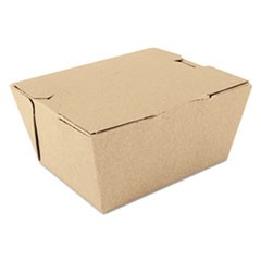 ChampPak Carryout Boxes, #1, 4.38 x 3.5 x 2.5, Kraft, 450/Carton