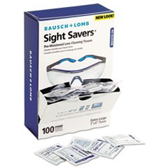 Sight Savers Premoistened Lens Cleaning Tissues, 100 Tissues/Box