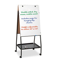 Easel,mobile,melamine,bk