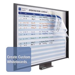 InView Custom Whiteboard, 47 x 35, Graphite Frame