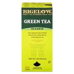 Single Flavor Tea, Green, 28 Bags/Box, 6 Boxes/Carton