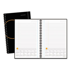 Plan. Write. Remember. Planning Notebook with Reference Calendar, 6 x 9, Black