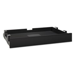 Multi-purpose Drawer with Drop Front, Black