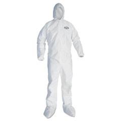 Kleenguard A45 Prep & Paint Coveralls, White, 3X-Large, 25/Carton