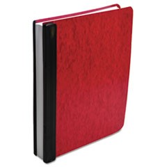 Expandable Hanging Data Binder, 2 Posts, 6" Capacity, 11 x 8.5, Red