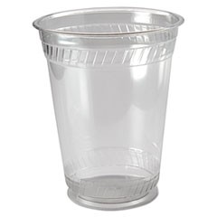 Greenware Cold Drink Cups, 16oz, Clear, 50/Sleeve, 20 Sleeves/Carton