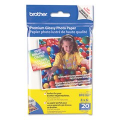 Brother High Gloss Inkjet Paper (4" x 6") (20 Sheets/Pkg)