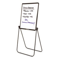 Ultima Presentation Easel, 27 x 34, White Surface, Black Frame