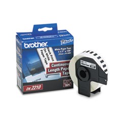 Brother 29mm (1 1/7") Continuous Length Paper Label (30m/100') (1/Pkg)