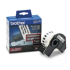 Brother 29mm (1 1/7") Continuous Length Film Label (15m/50') (1/Pkg)