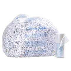 Plastic Shredder Bags, 6-8 gal Capacity, 100/Box