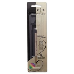 Refill for Parker Ballpoint Pens, Fine Conical Tip, Black Ink