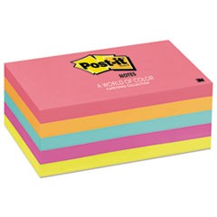 Original Pads in Cape Town Colors, 3 x 5, 100-Sheet, 5/Pack