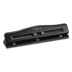 11-Sheet Commercial Adjustable Three-Hole Punch, 9/32