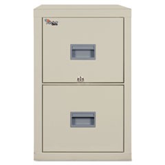 Patriot Insulated Two-Drawer Fire File, 17.75w x 25d x 27.75h, Parchment