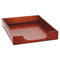 Wood Tones Desk Tray, 1 Section, Letter Size Files, 8.5