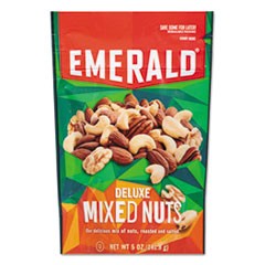 Deluxe Mixed Nuts, 5 oz Pack, 6/Carton